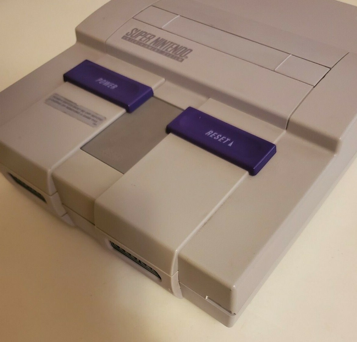 Super Nintendo Entertainment System SNES Console Bundle 1 Controller 4 games