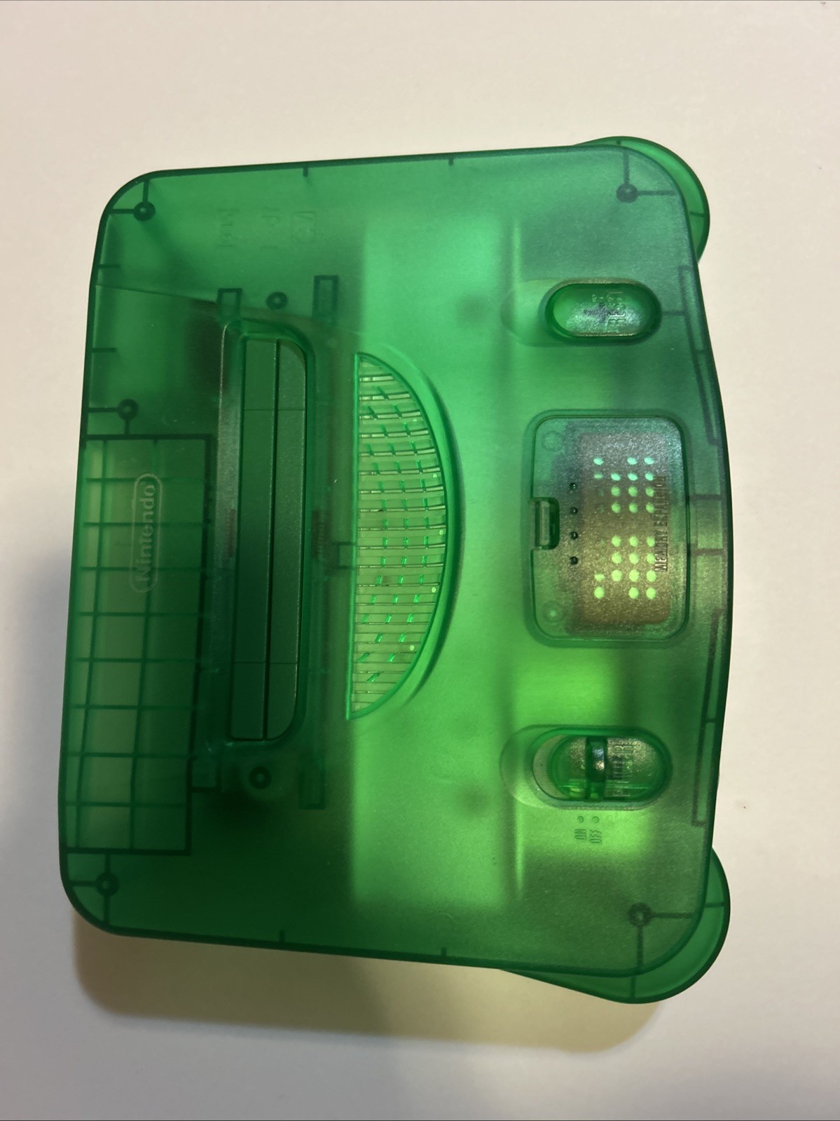 Nintendo 64 Jungle Green Authentic Console W/ Expansion Pak – READ DESCRIPTION