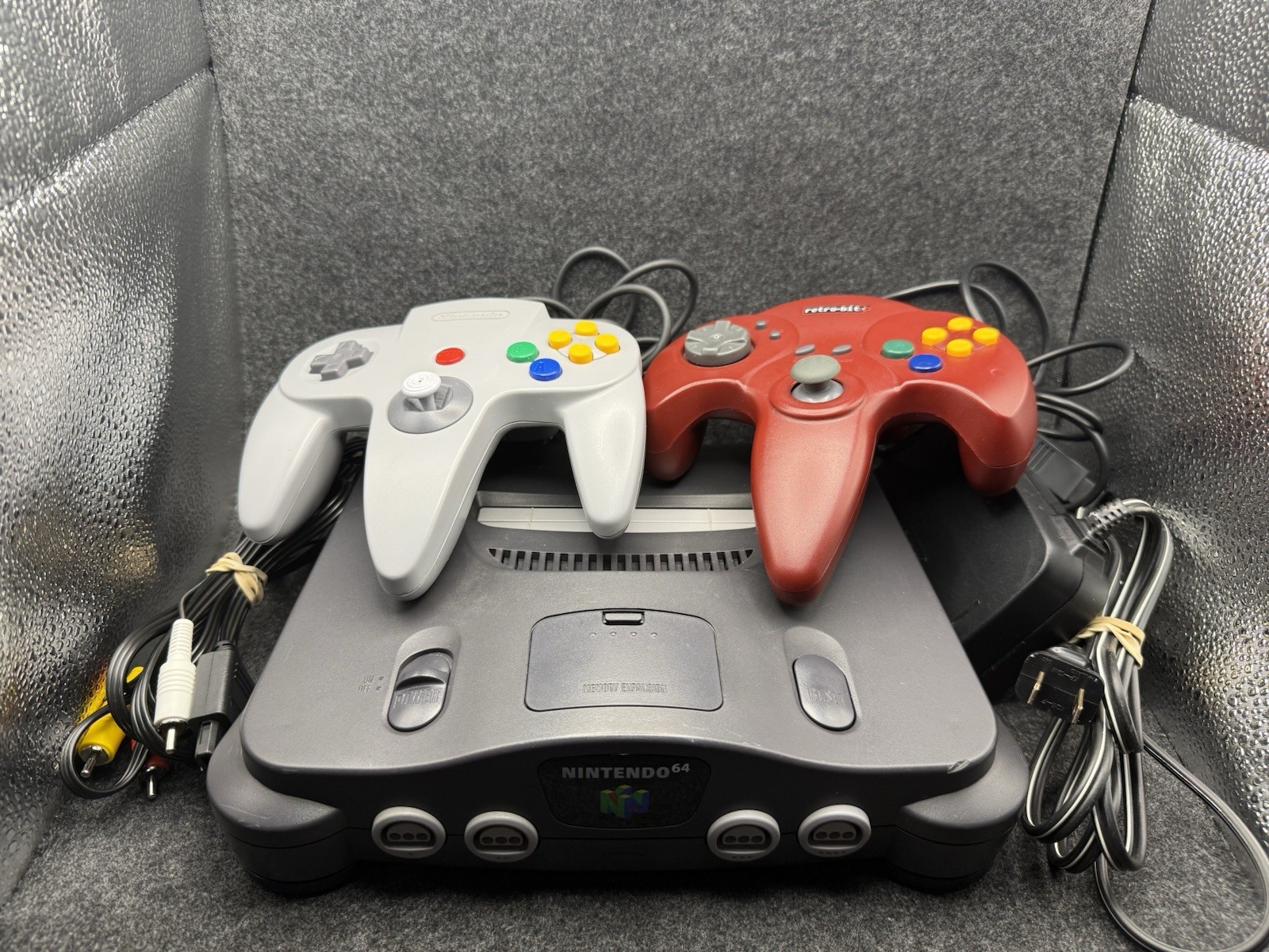 Nintendo 64 Console Bundle – 2 Controllers With Expansion Pak Tested!