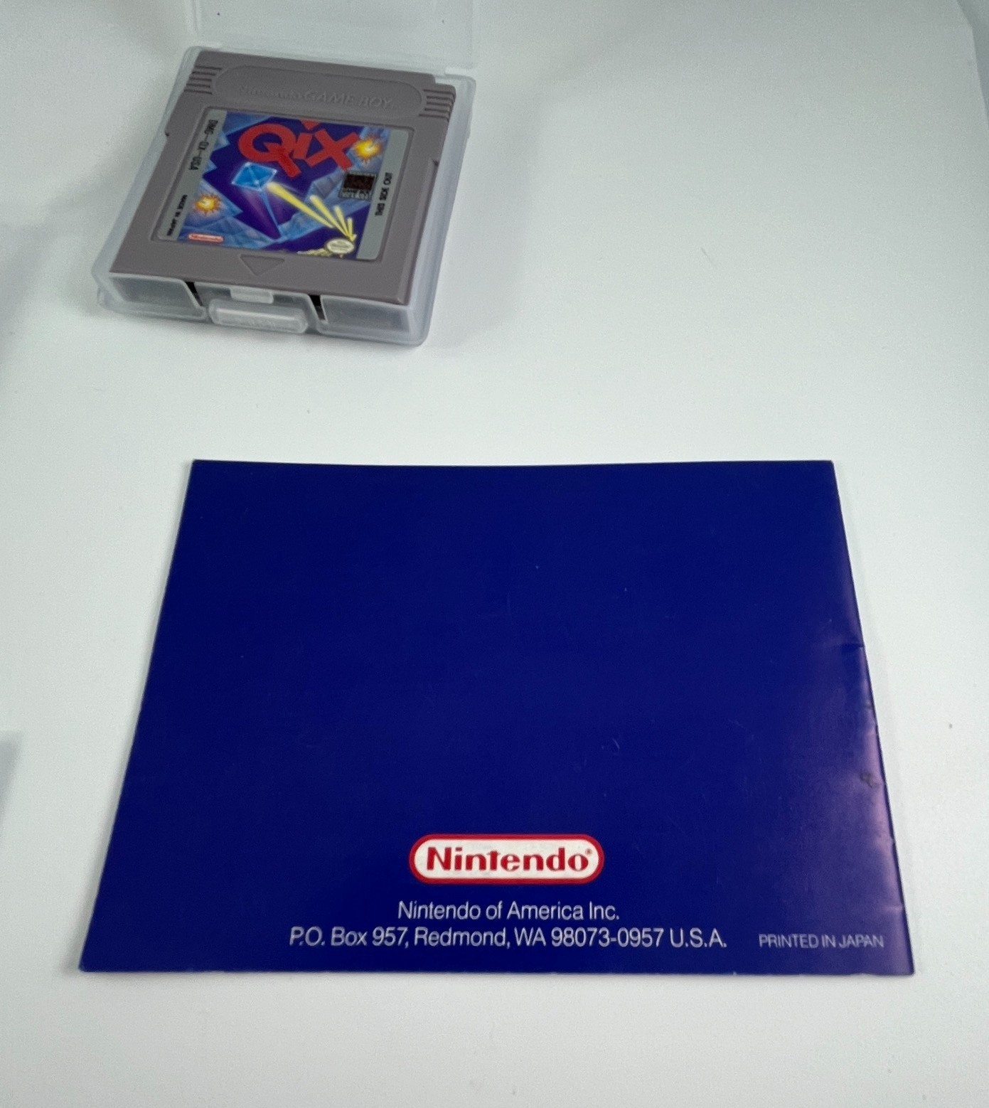 Nintendo Game Boy Handheld System Gray DMG-01 Bundle W 3 Games & Manuals
