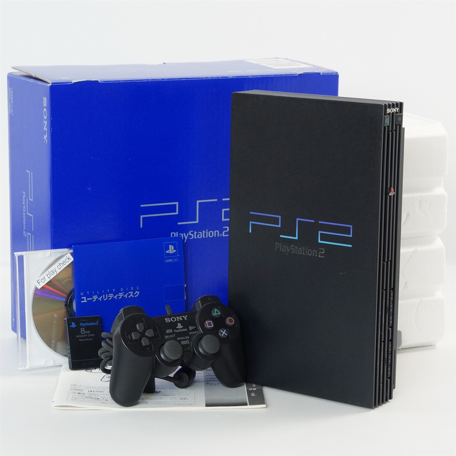 PS2 Console System SCPH-10000 Tested Playstation 2 Sony JAPAN -NTSC-J- J1149428
