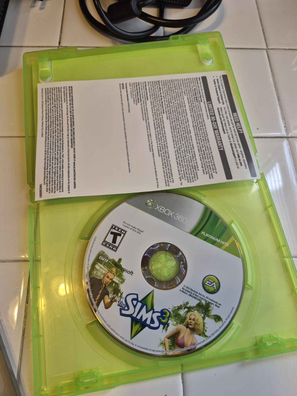 xbox 360 S console 250gb model#1439.. games,2 controllers,all cords,kinect+more