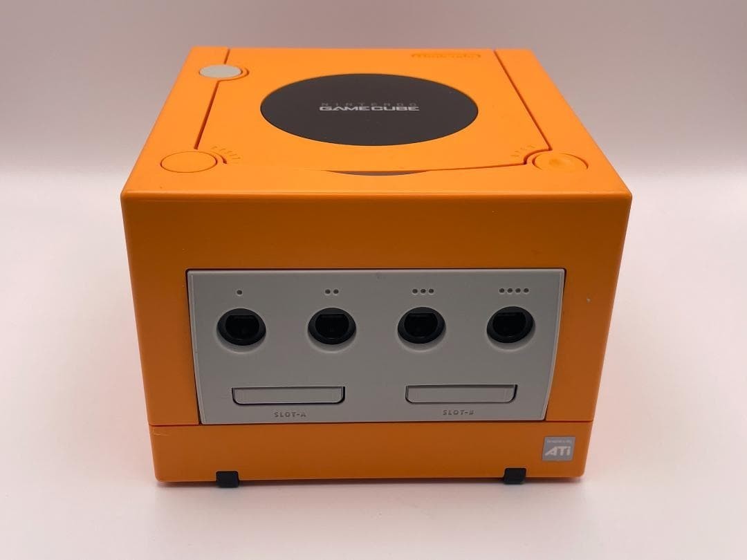 Nintendo GameCube console Spice Orange Japan only GC with cable DOL-001