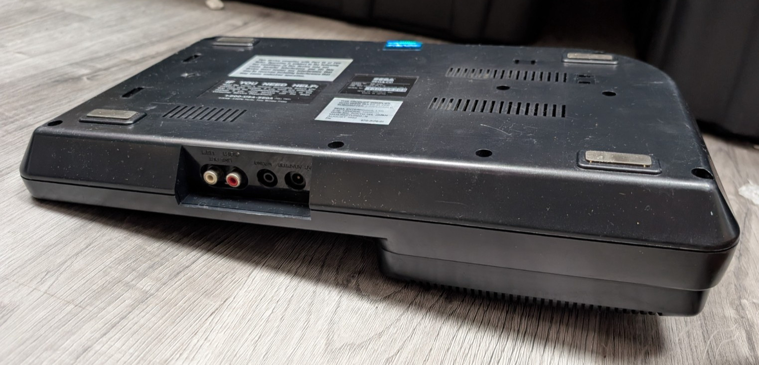 SEGA CD Model 2 System Console Only No cables Tested + Working B