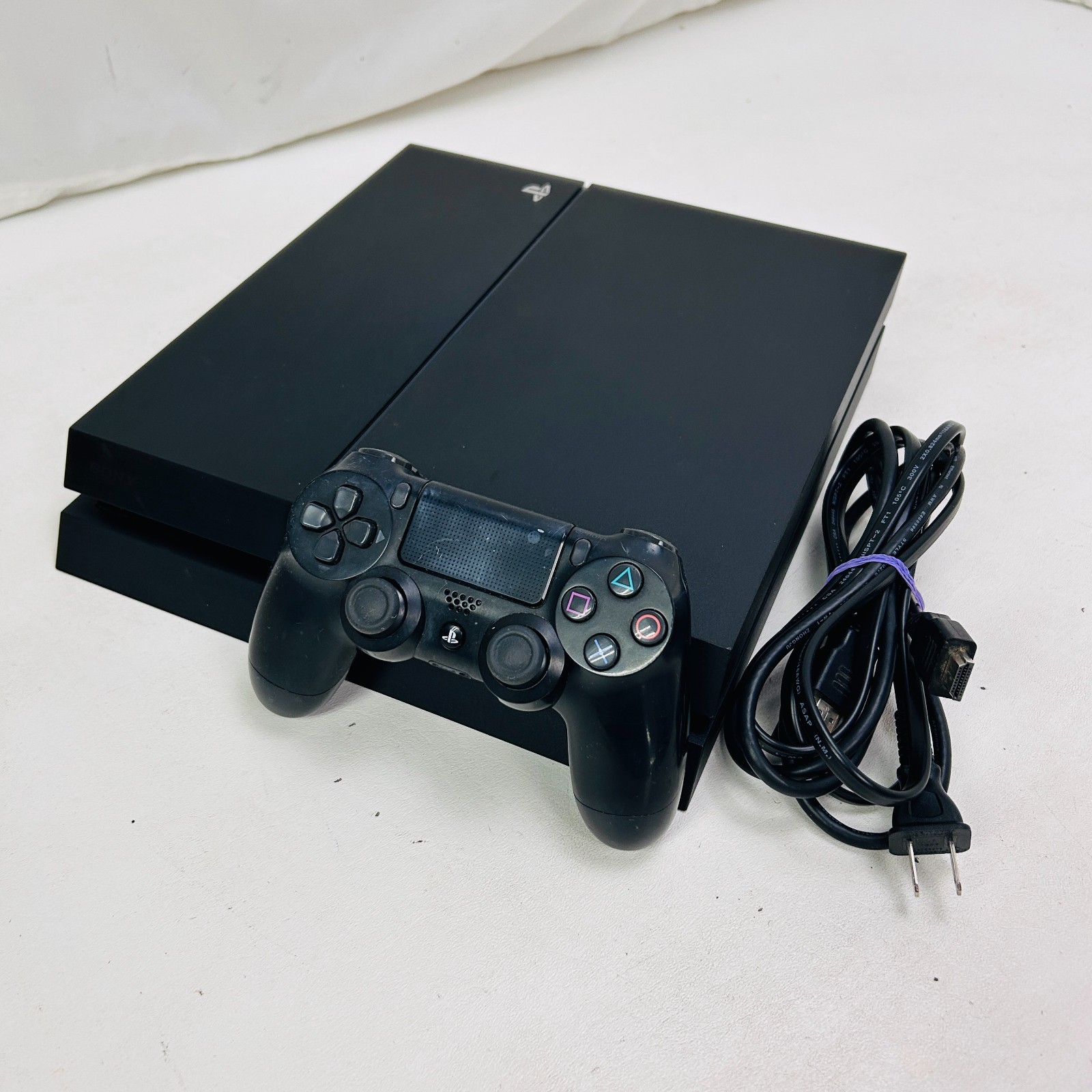 Sony PlayStation 4 PS4 500GB Black Console Gaming System CUH-1215A W/ Controller