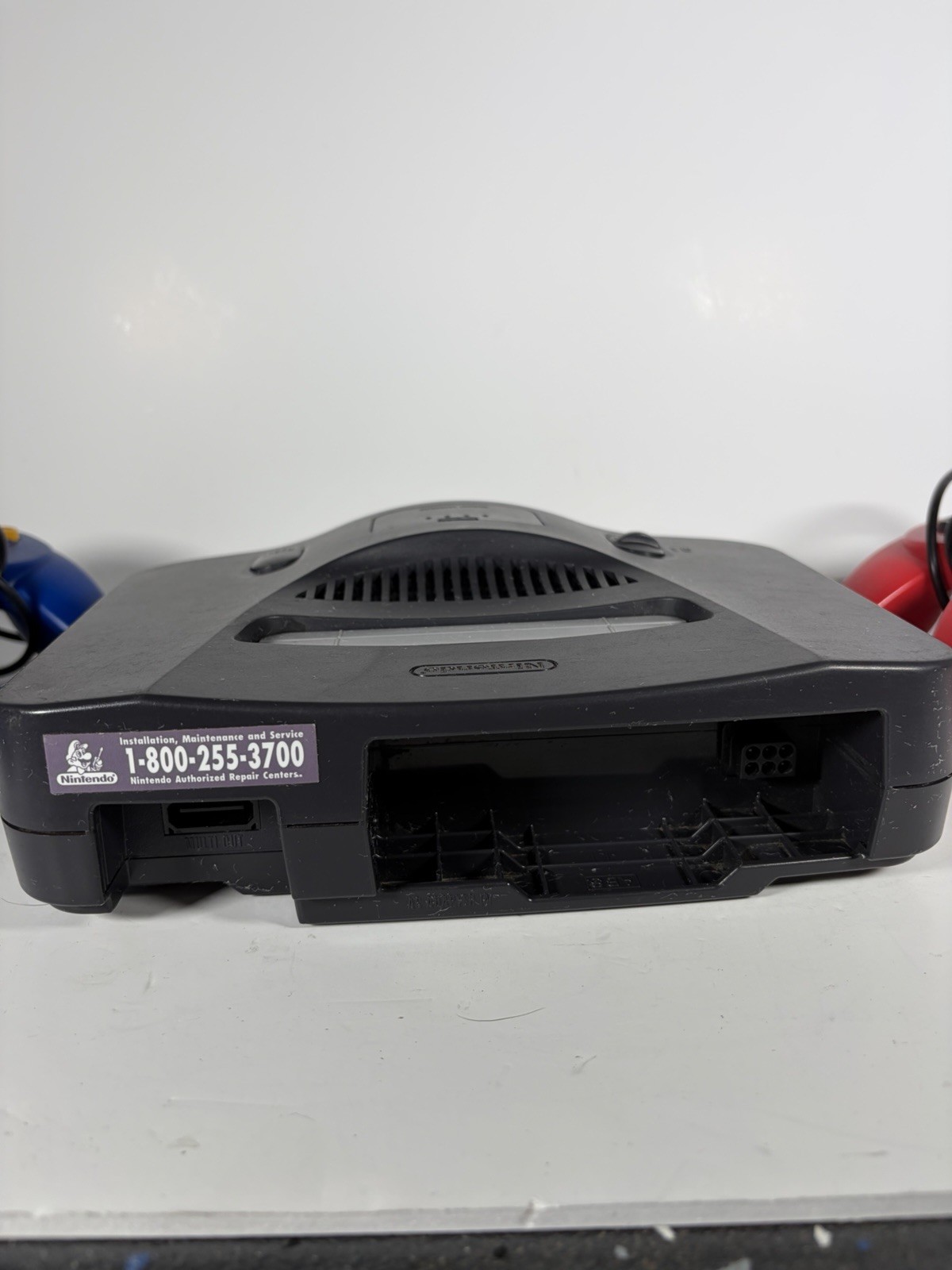 Nintendo 64 N64 Console Bundle 2 Controllers 1 Games No AV Cable *TESTED*