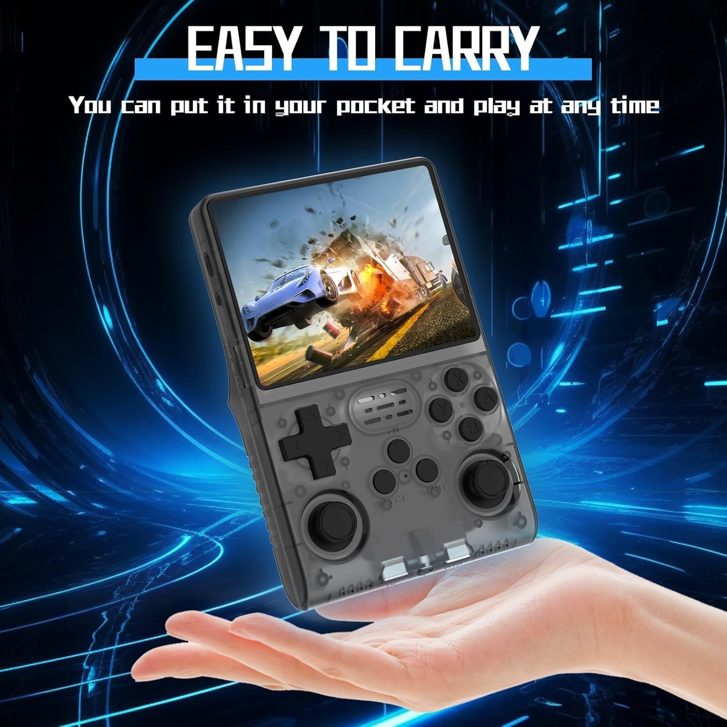 Portable Handheld Game Console 3.5 Inch IPS Screen 256GB Retro Arcade