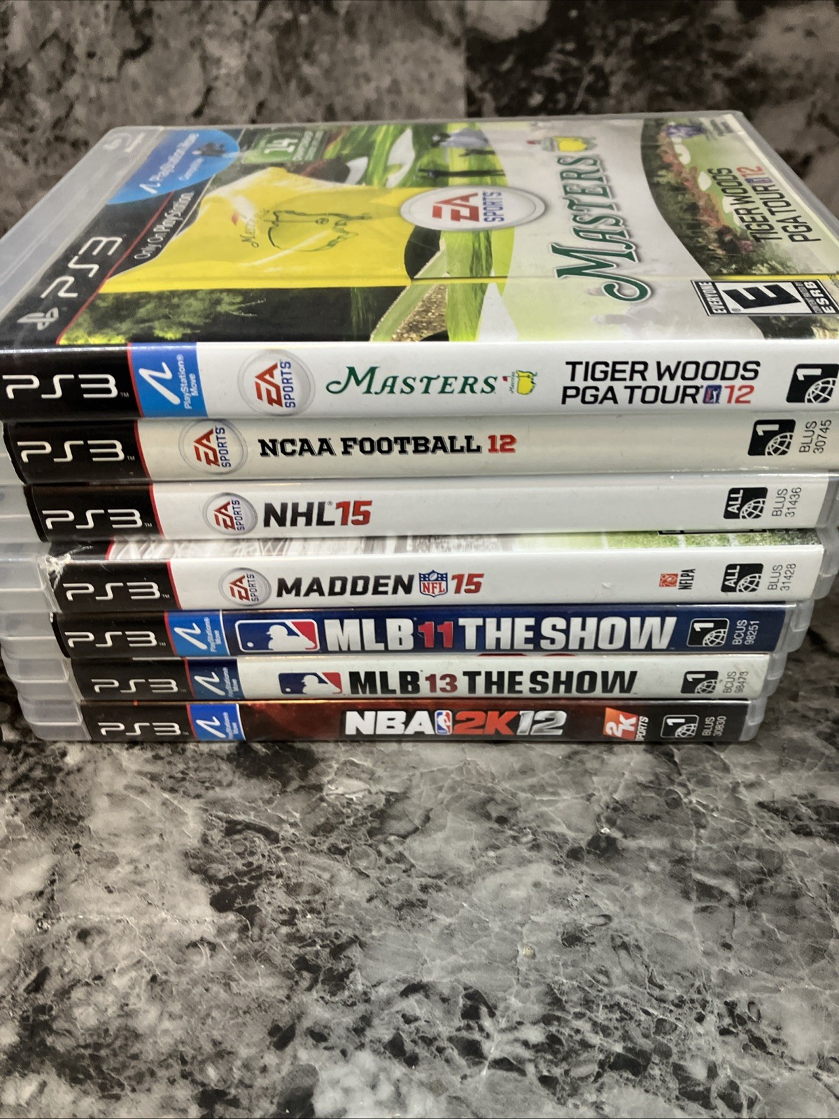 Guaranteed Work Sony PS3 Slim CECH-4004A) 160GB W/ 7 Games
