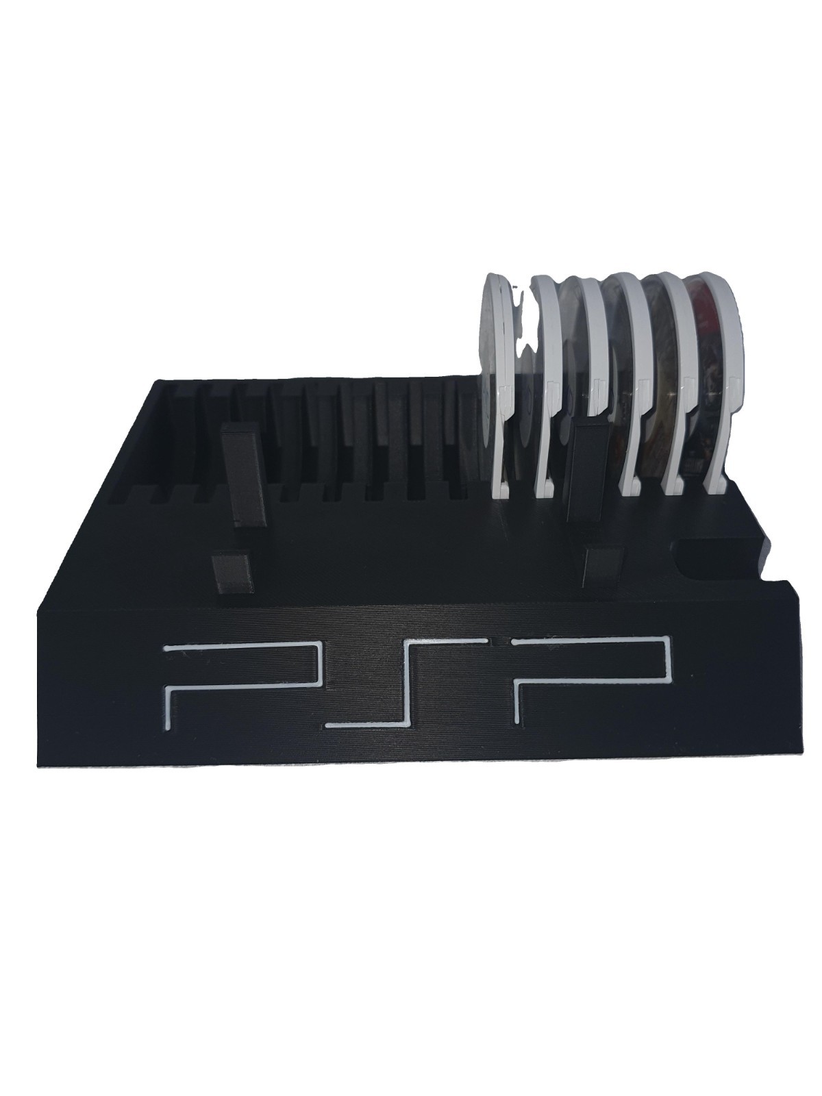 Sony PSP 2000/3000 Display Stand With PSP Game Holder 3D Printed Holds 15 Games
