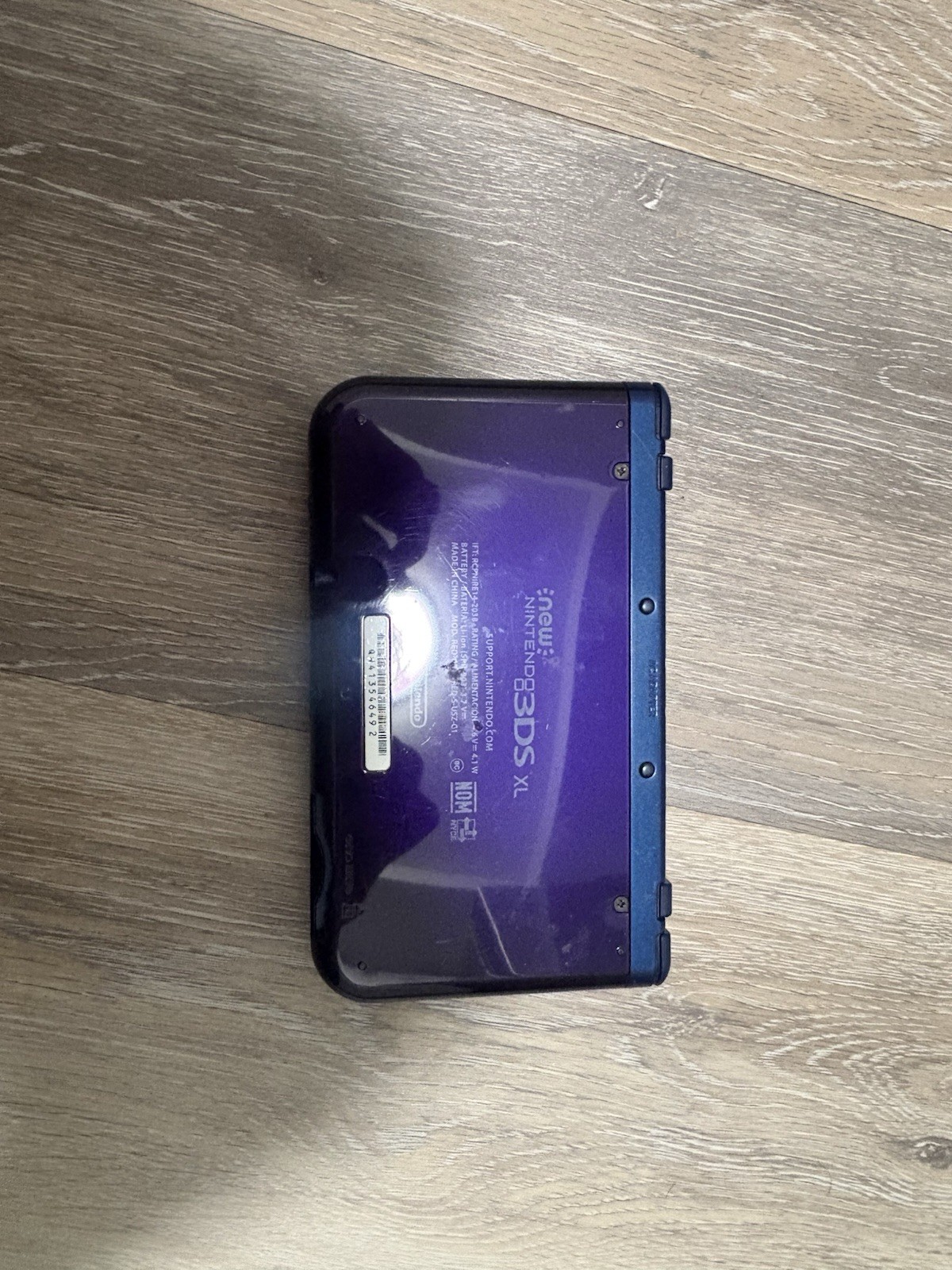 Nintendo 3DS XL Galaxy Blue/Purple 3D Handheld System 4GB Region Free SPR-001