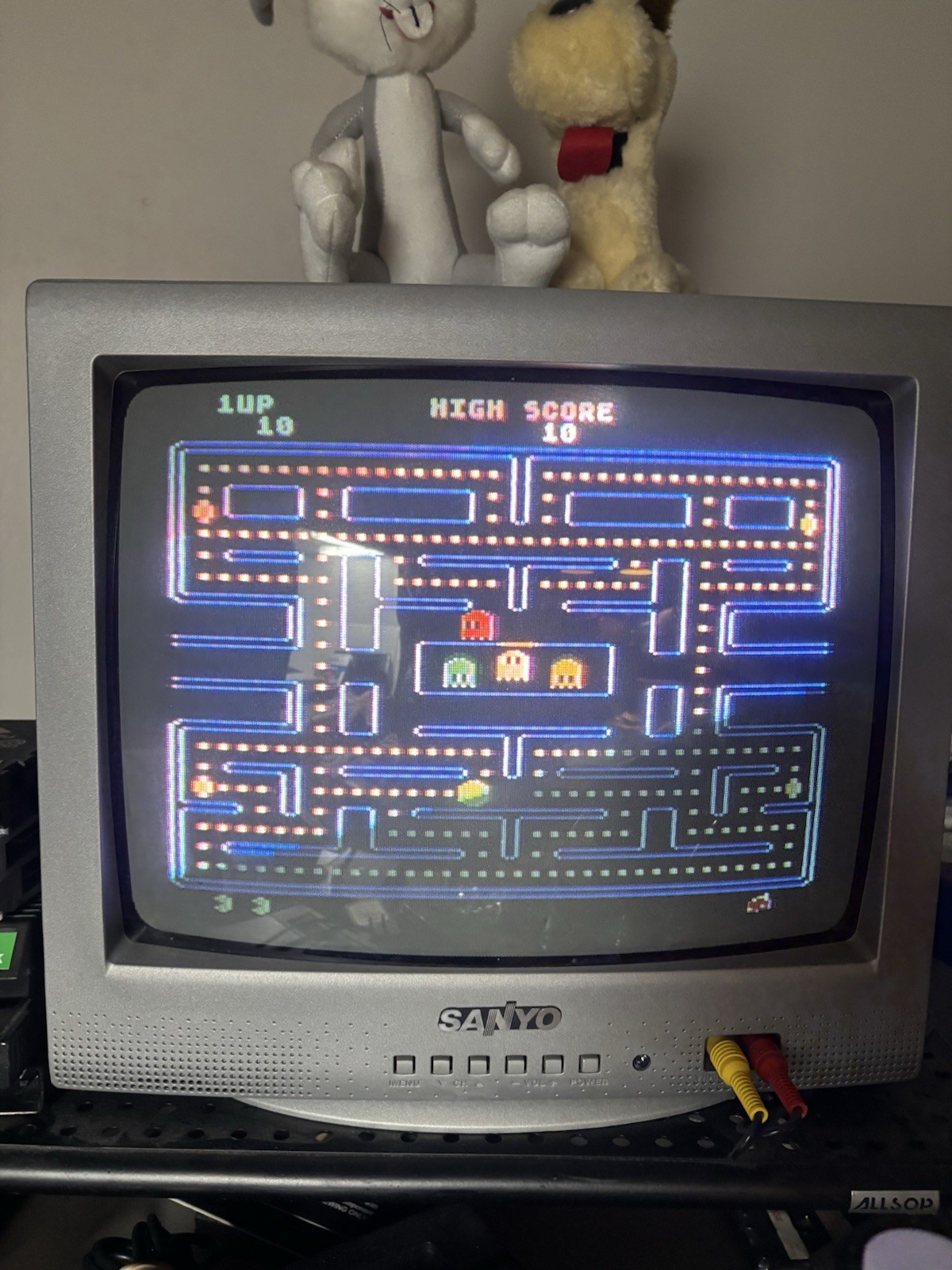 Atari 5200 Console Bundle Lot Tested With All Cables Controller And Game READ
