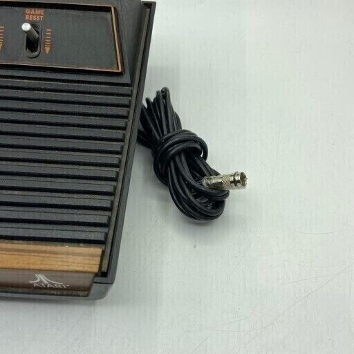 ATARI 2600 Video Game Sears Video Arcade System w/ 4 Switch In Box + Manual.