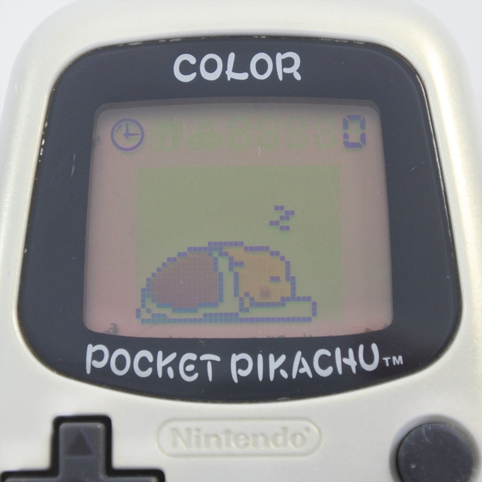Pocket Pikachu Color Console WHITE pedometer MPG-002 Pokemon Nintendo 3105