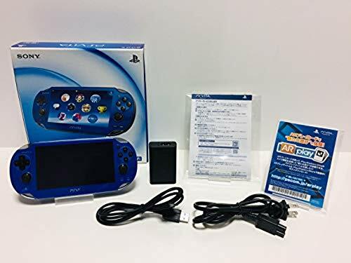 PlayStation PS Vita Wi-Fi Game Console Blue PCH-1000 ZA04 from Japan USED