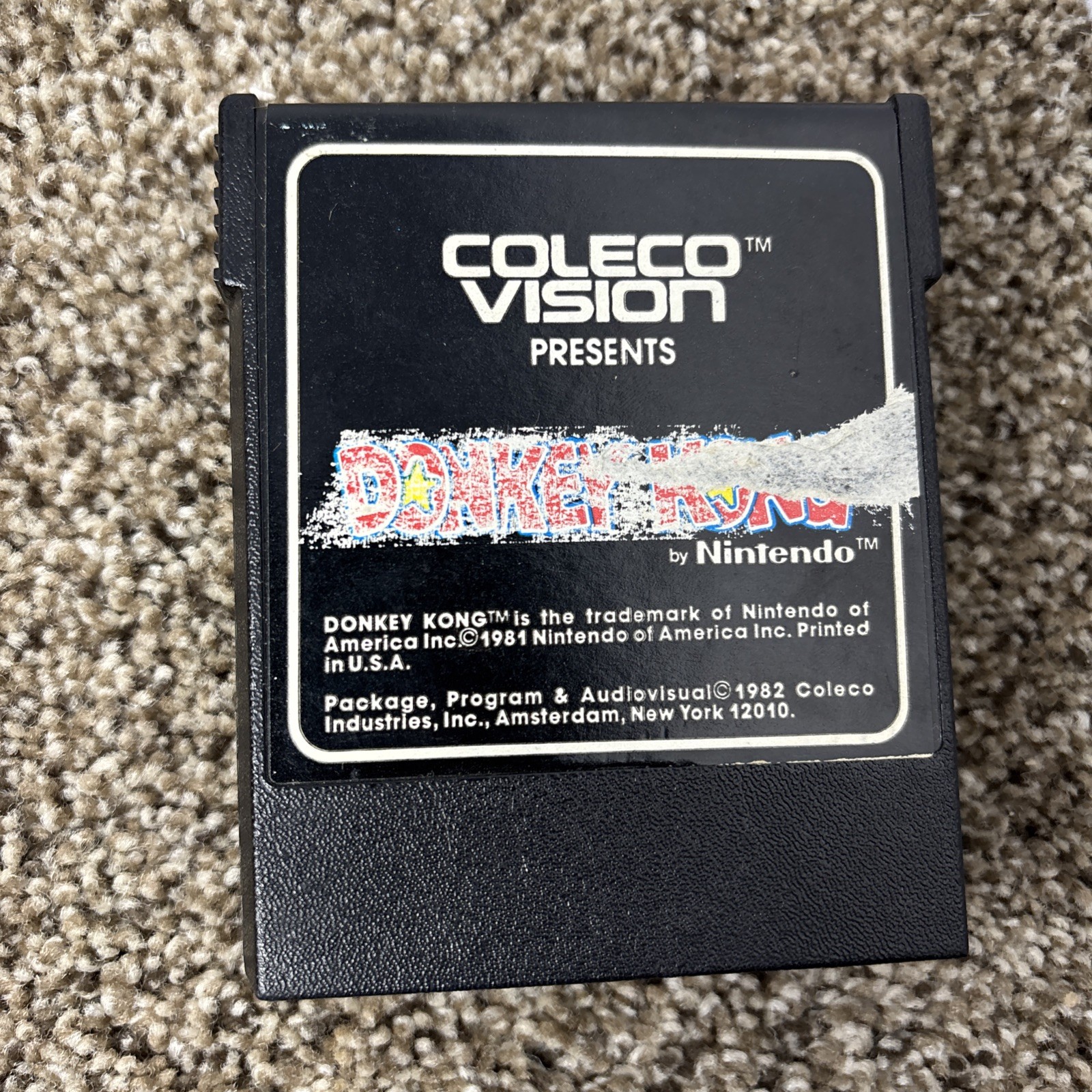 Colecovision Console Bundle Lot With Game 100% TESTED WORKING Tested