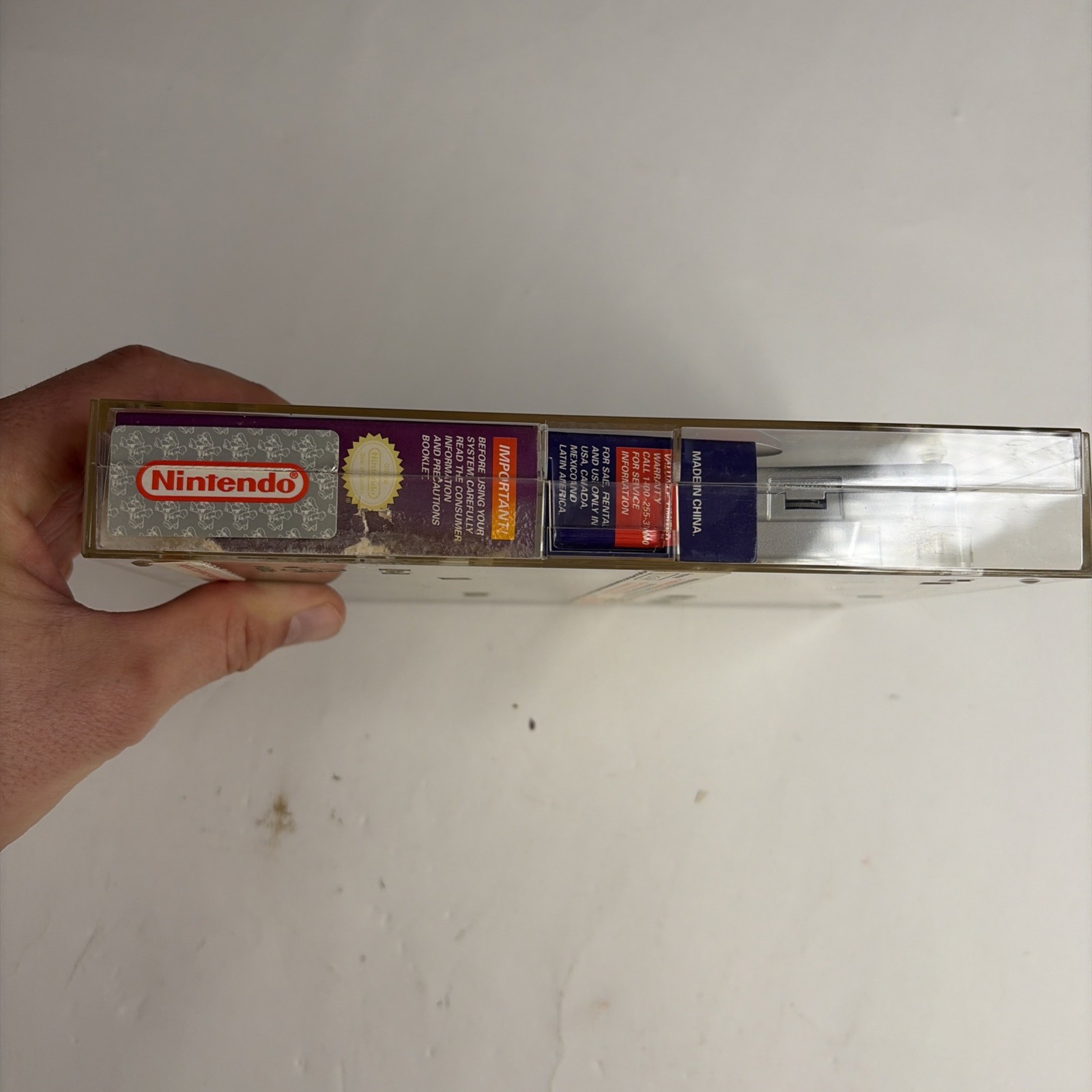Nintendo Game Boy Pocket Silver Handheld MGB-001 Complete Box CIB Tested