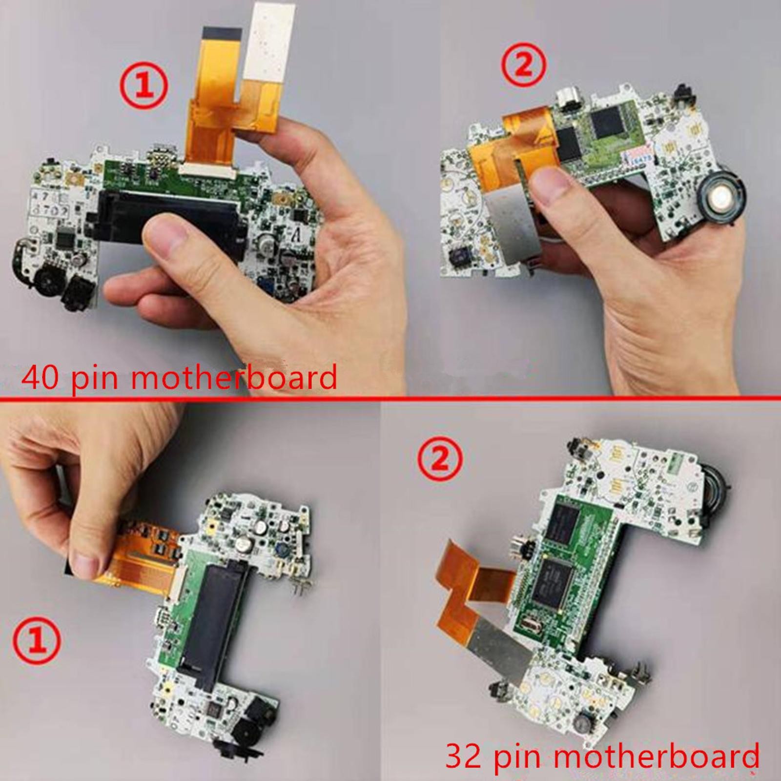 1 Set Screen MOD LCD Backlight Kit For Nintendo GBA IPS Game Boy Advance