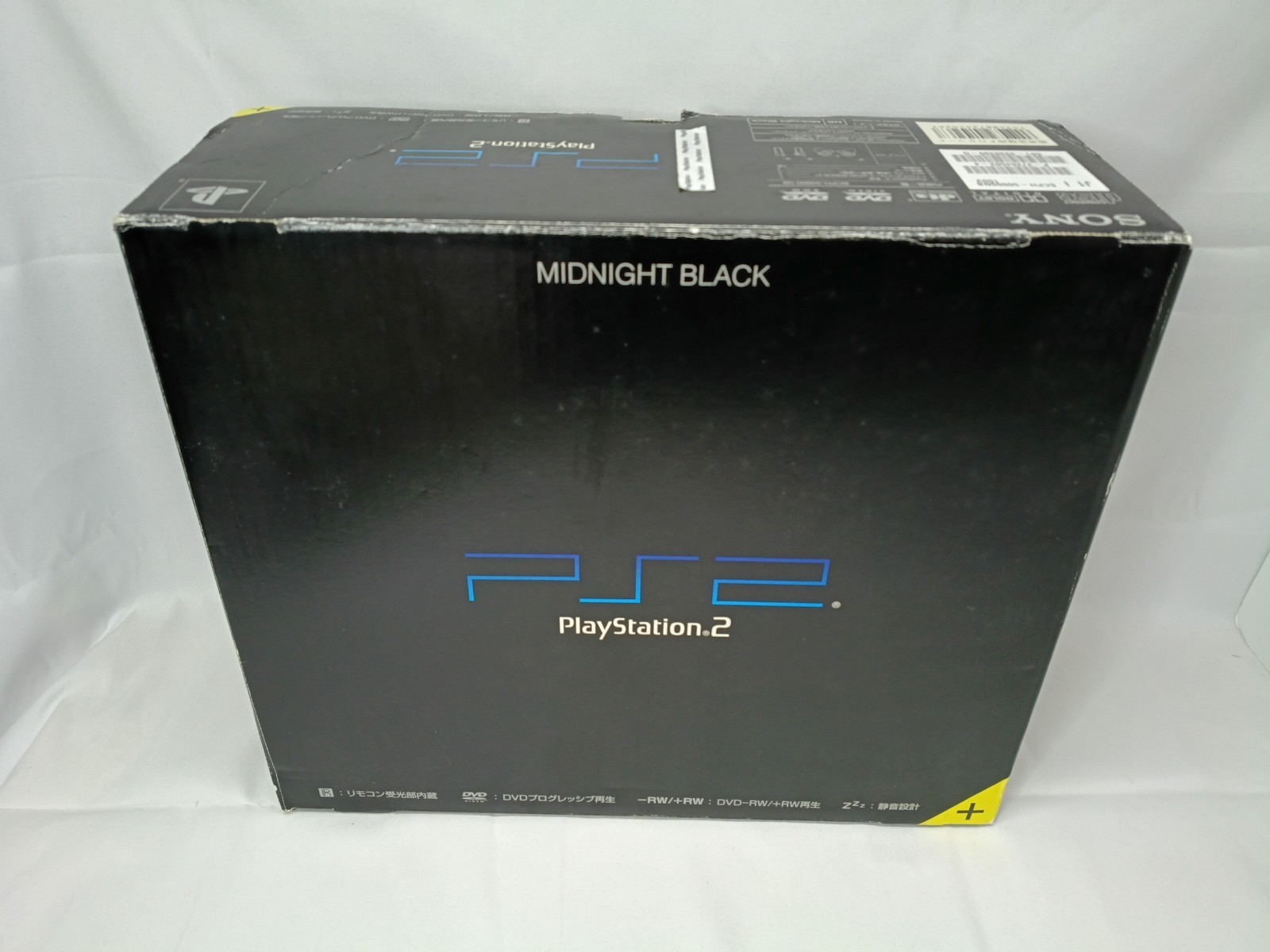 PS2 Midnight Black Console Memory set Skeleton Boxed CIB NTSC-J Japan Tested