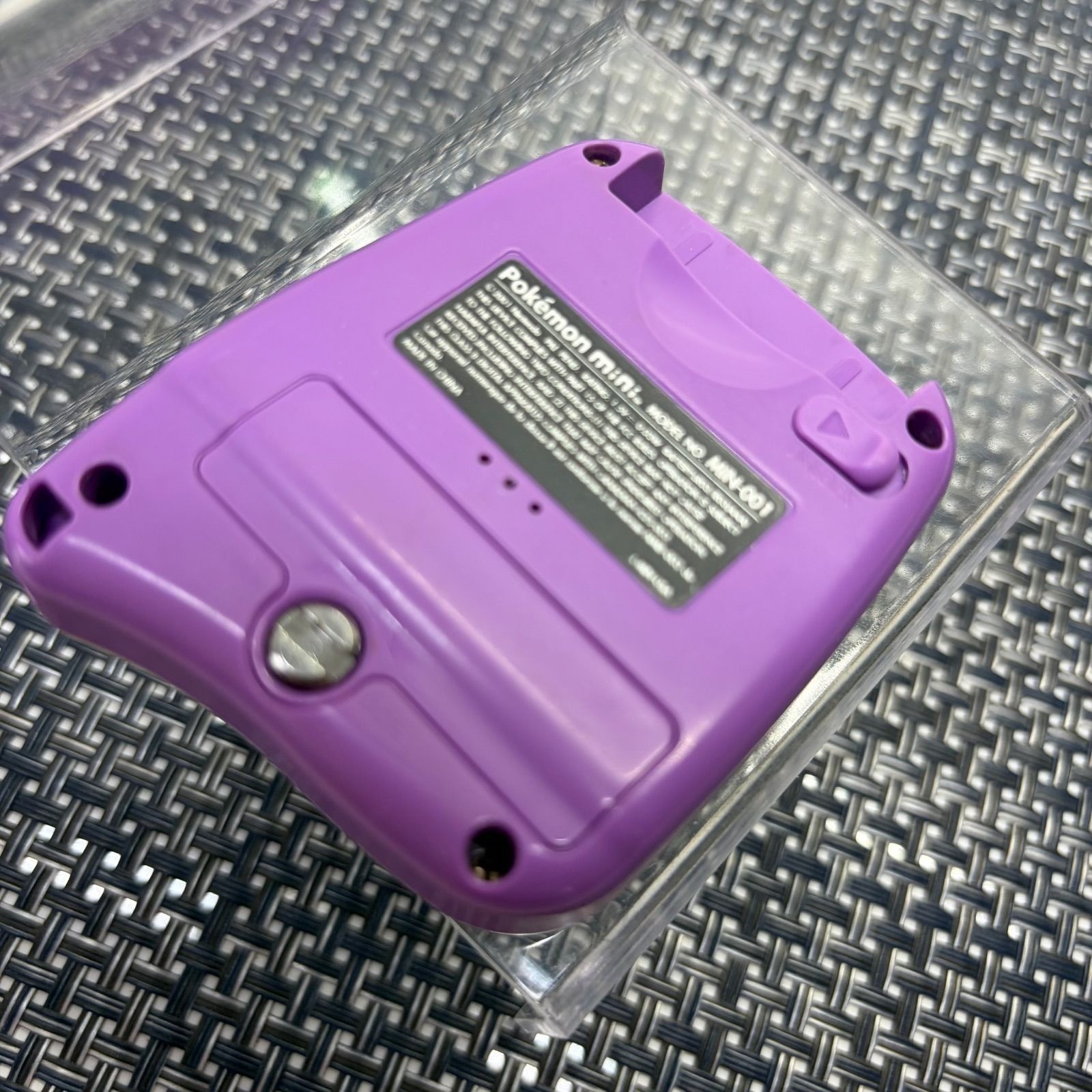 NINTENDO POKEMON Mini Console Smoochum Purple MIN-001 US Purple Handheld System