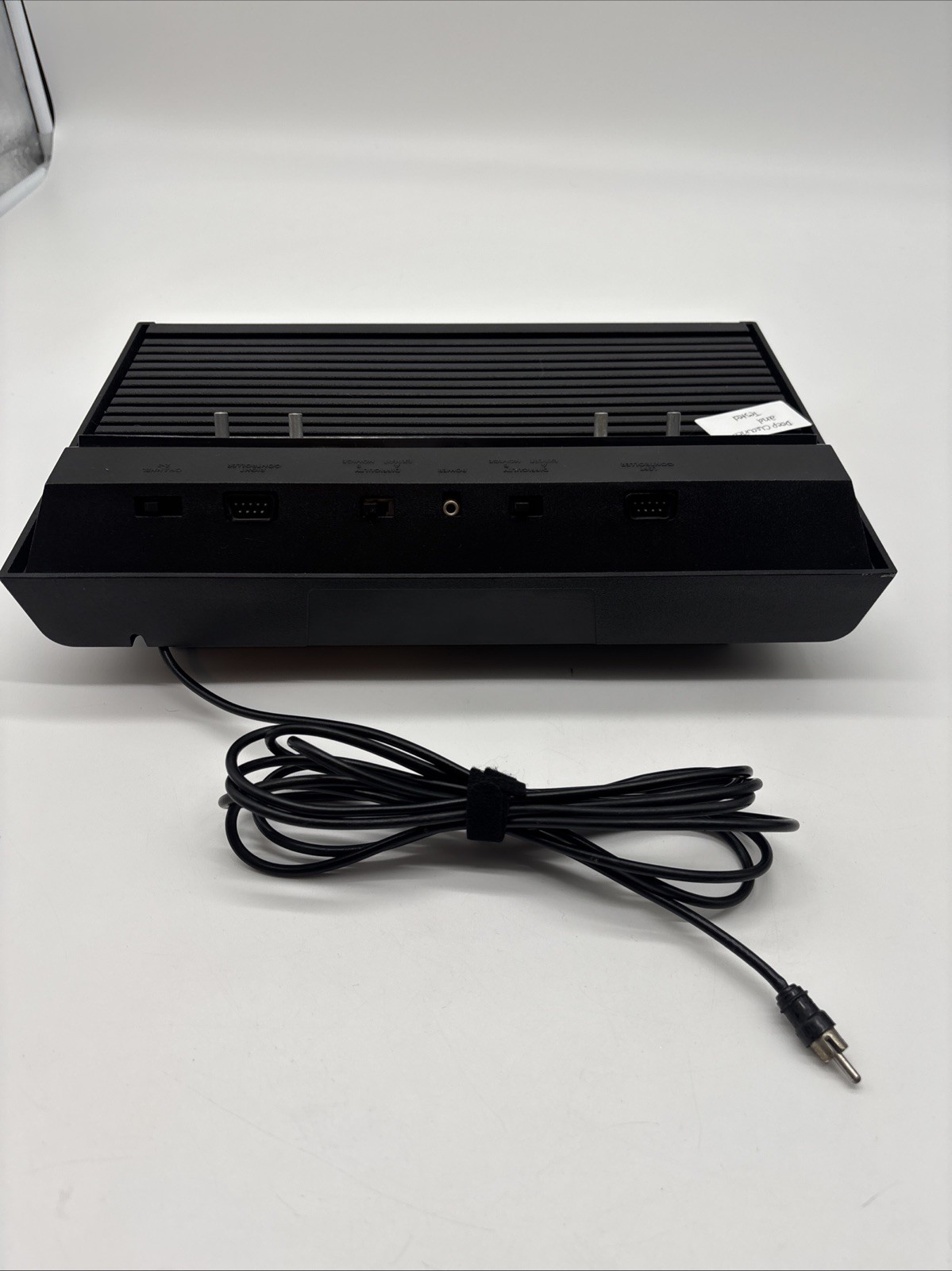 Vintage ATARI 2600 Darth Vader Video Computer System Black Console RECONDITIONED
