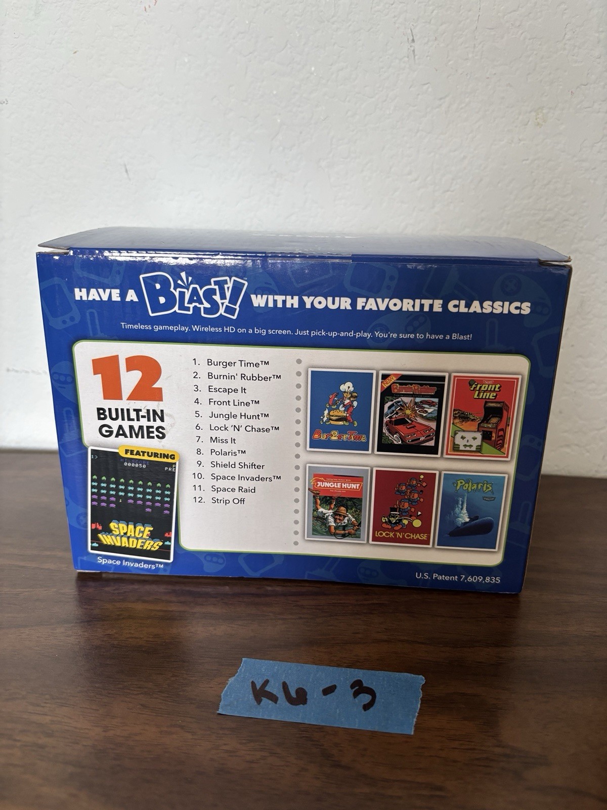 AtGames Legends Flashback Blast HDMI Microconsole, Wireless Controller, 12 Games