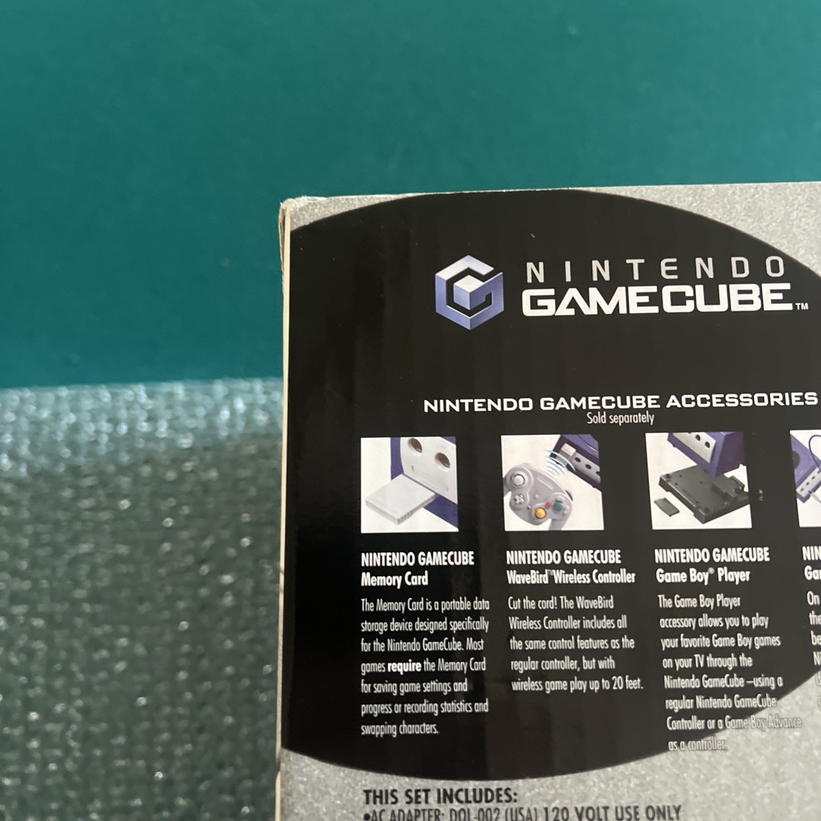 Platinum Metroid Prime Bundle Nintendo GameCube comes with sealed Metroid read