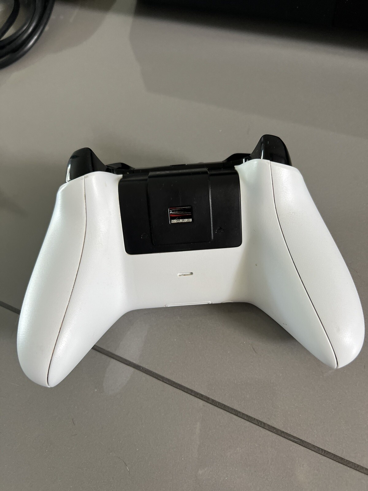 Microsoft Xbox One 365 GB Console Black with White Controller Model 1540