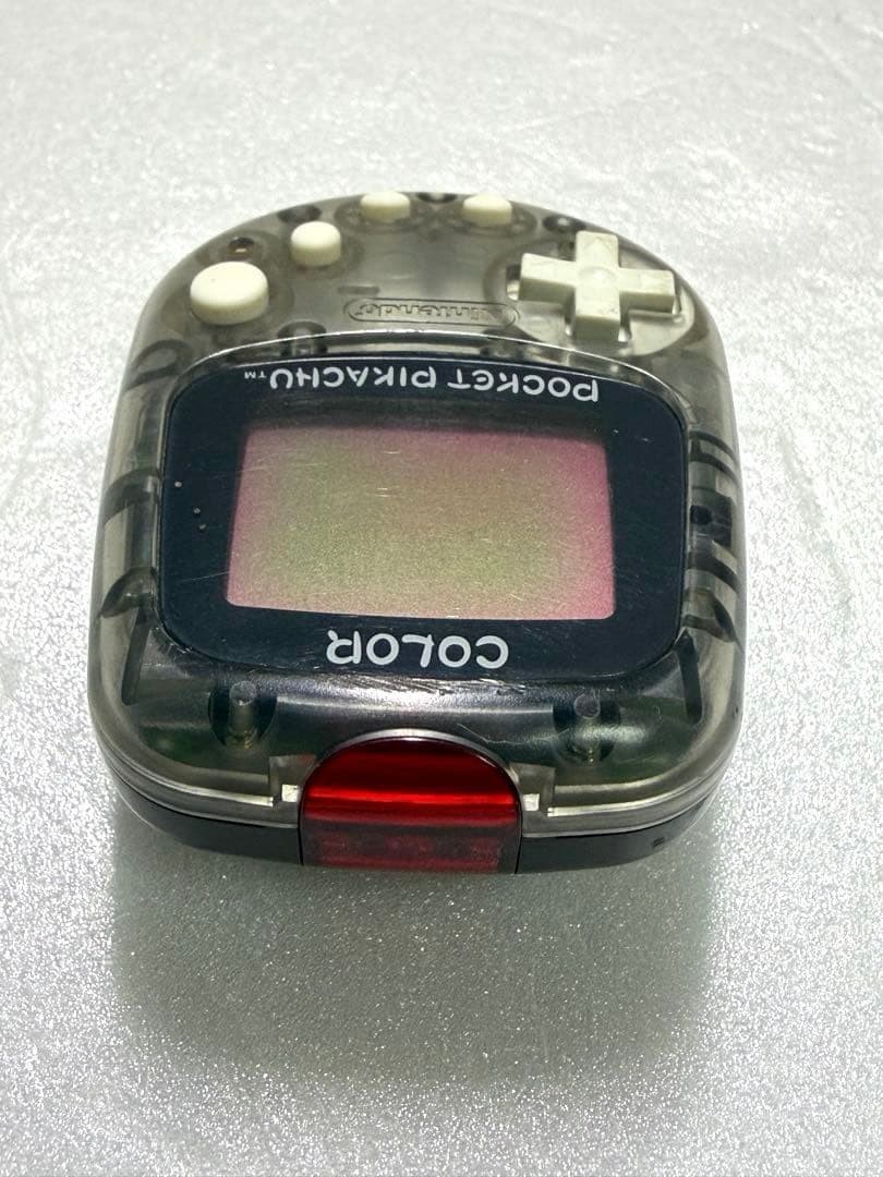 Nintendo Pokemon Pocket Pikachu Color MPG-002 Console Only Pedometer Tested work