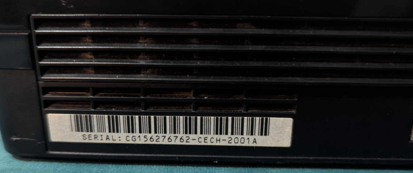 Sony PlayStation 3 Slim 120GB Console Only (Cosmetic damage)