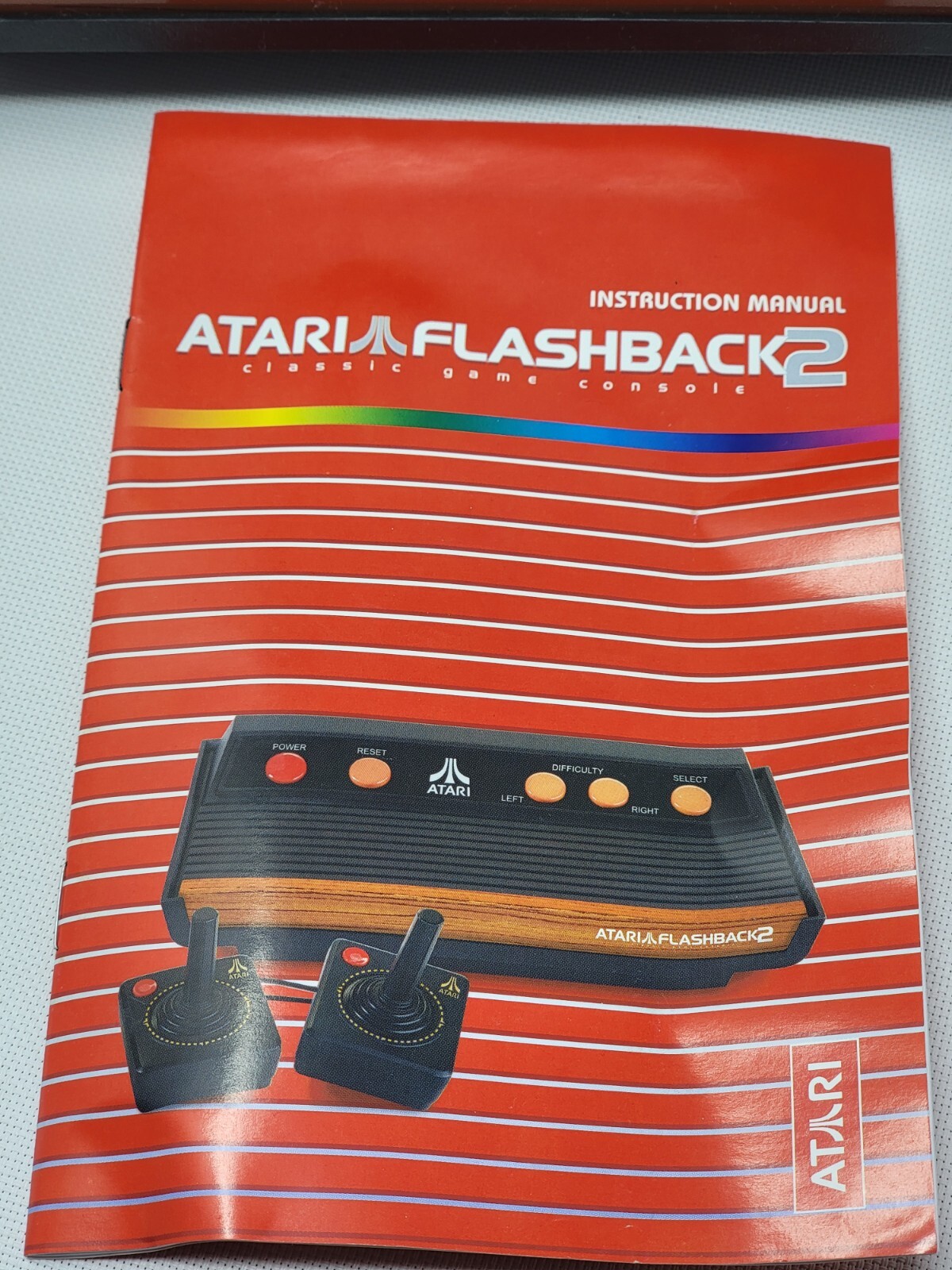 2005 Atari Flashback 2 with Joystick & Dial Controllers 40 Games Loaded