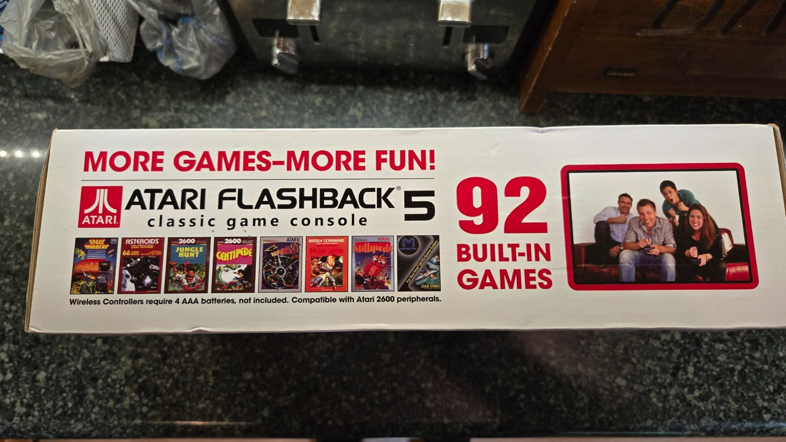 Atari Flashback 5 Classic Video Game Console-Collector’s Edition 92 Games-In Box
