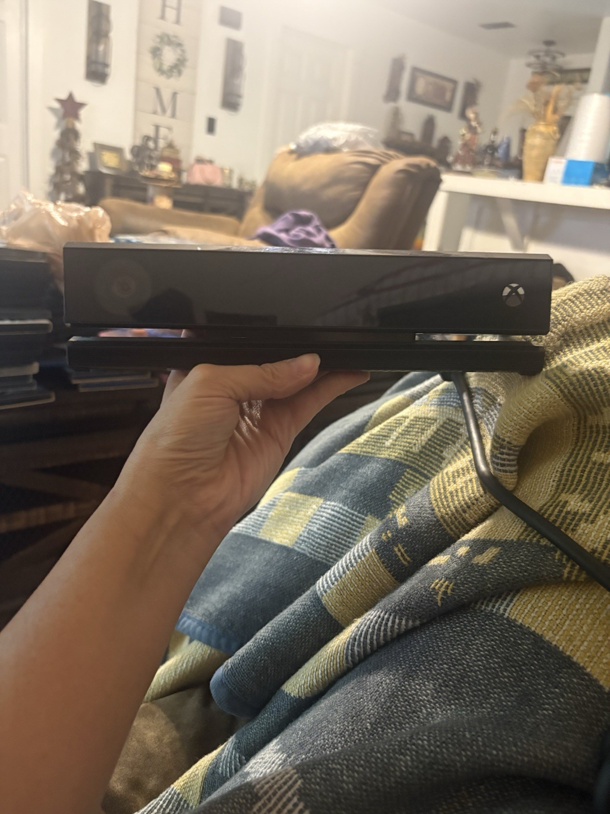 Microsoft Kinect Motion Sensor for Xbox One Black Kinect Port w/ Cable