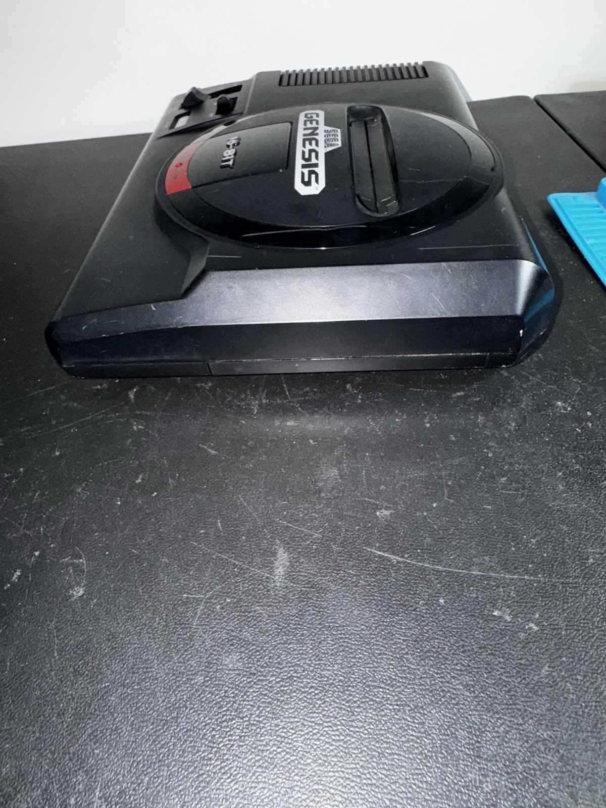 Sega Genesis Model 1 W/ Cables Controllers Games Gargoyles Cleaned Tested Works!