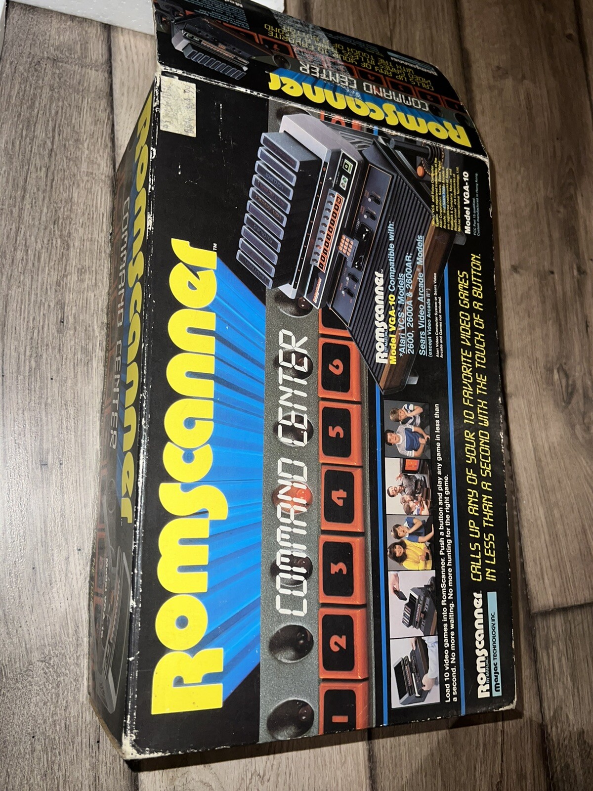 Atari VCS 2600 Romscanner Console Accessories Hales VGA-10 CIB MINT IN BOX