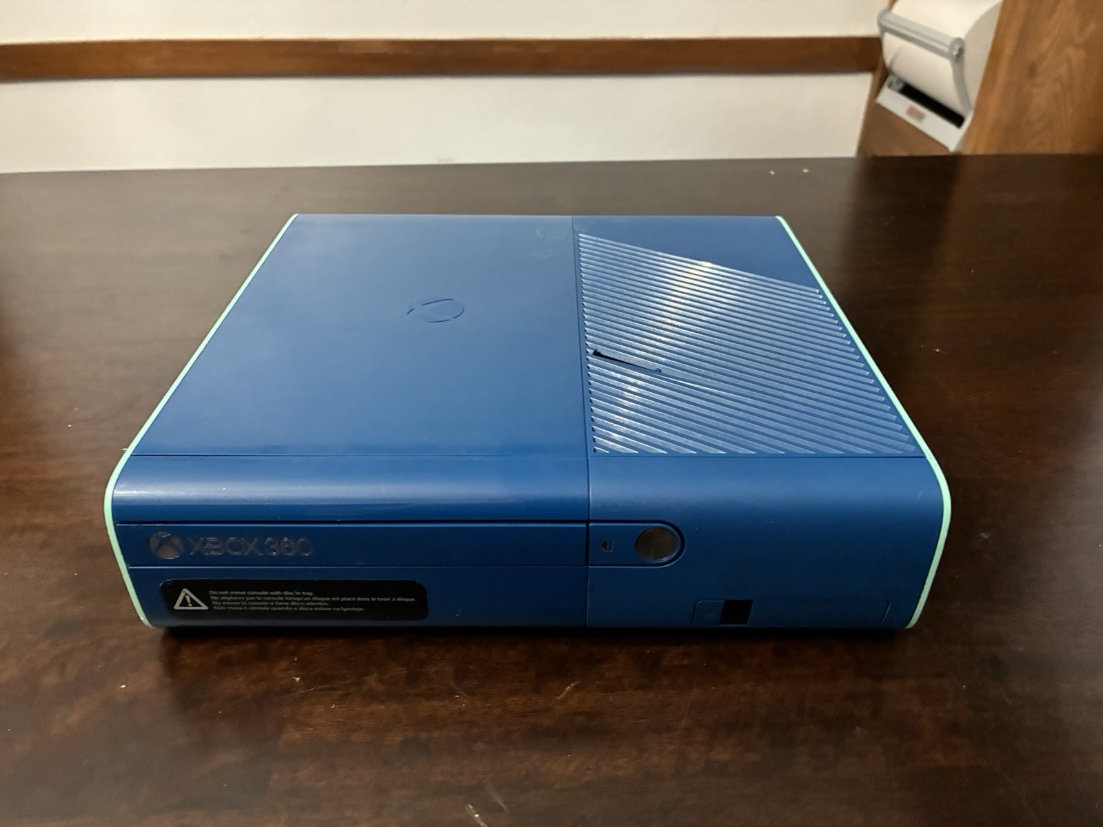 Xbox 360 E Console Blue Call Of Duty Special Edition *Internal Storage Failed*