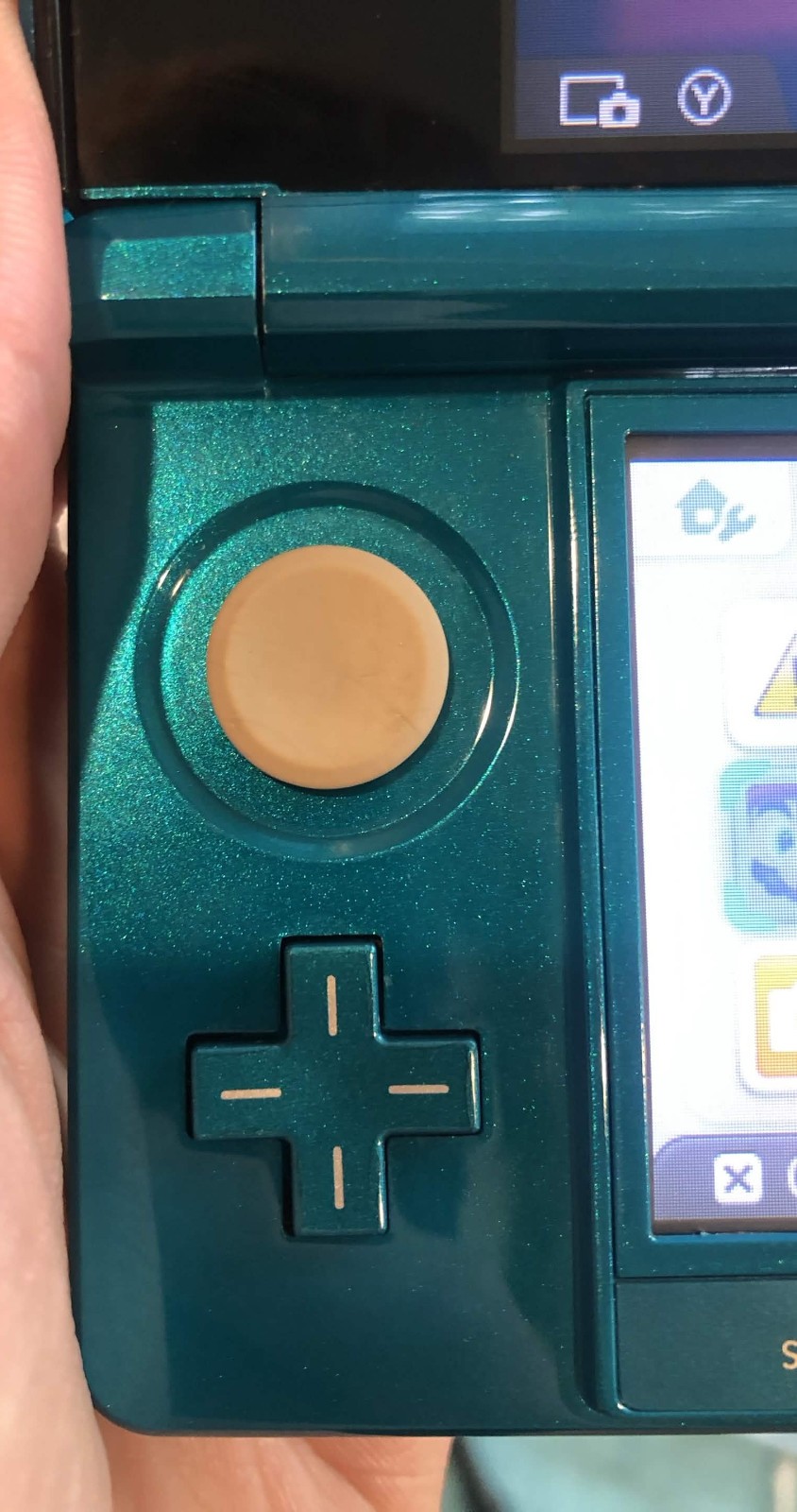 Nintendo 3DS Aqua Blue CTR-001 Handheld Console Fully Tested