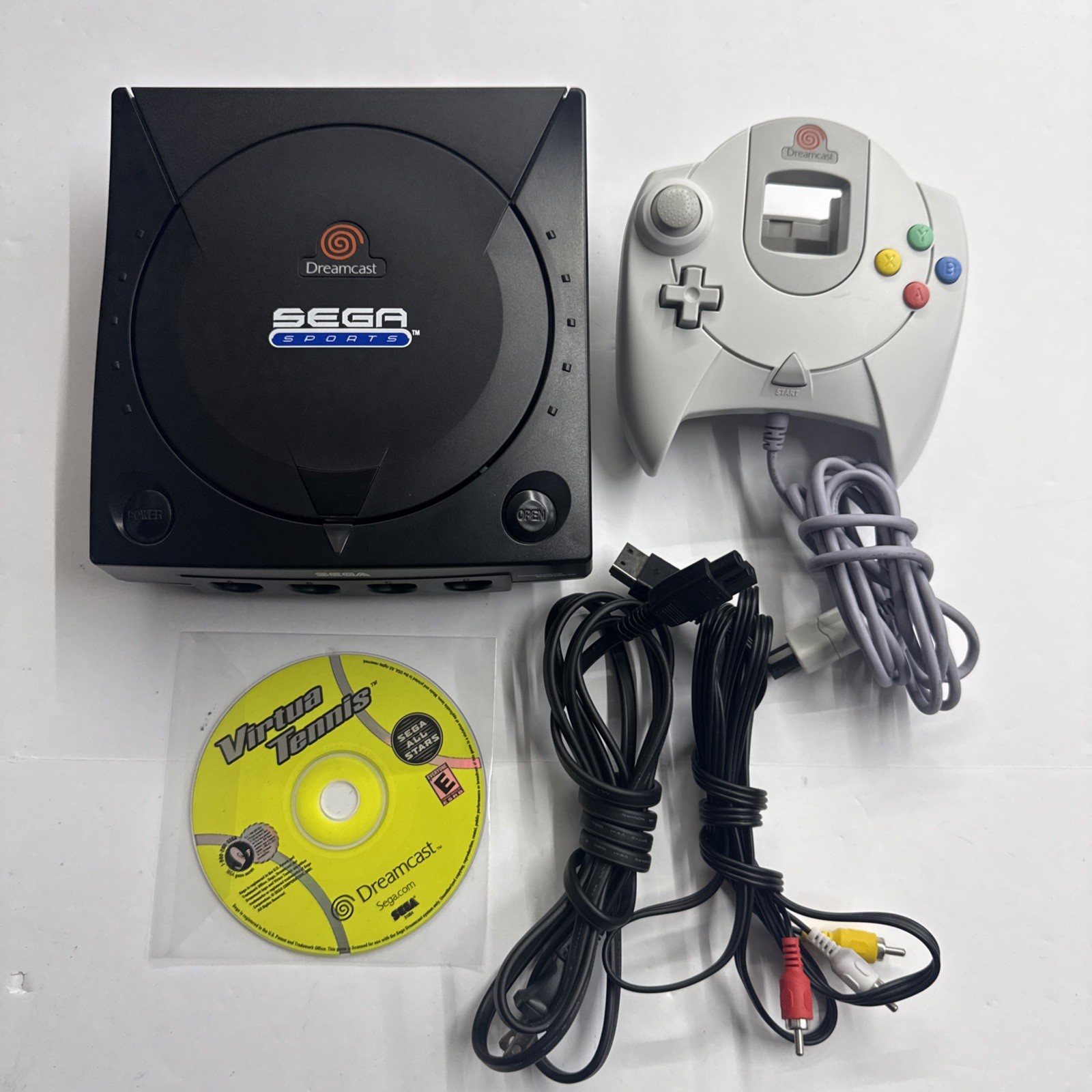 Dreamcast – SEGA Dreamcast Console – Black Sports Edition Tested Working #2945
