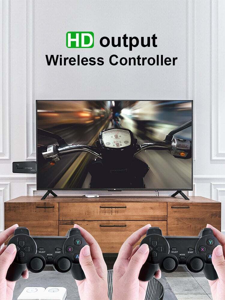 Classic game wireless console HappyJoe Y3 Lite 10000 Games + 1200 Russian games
