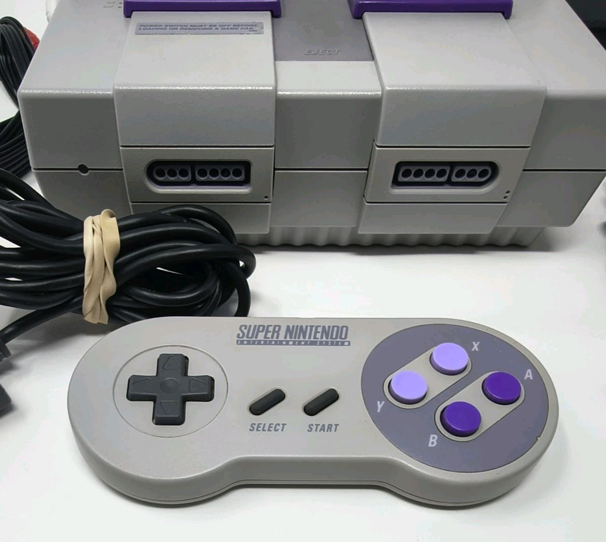 Super Nintendo SNES Console System – Test Works Great