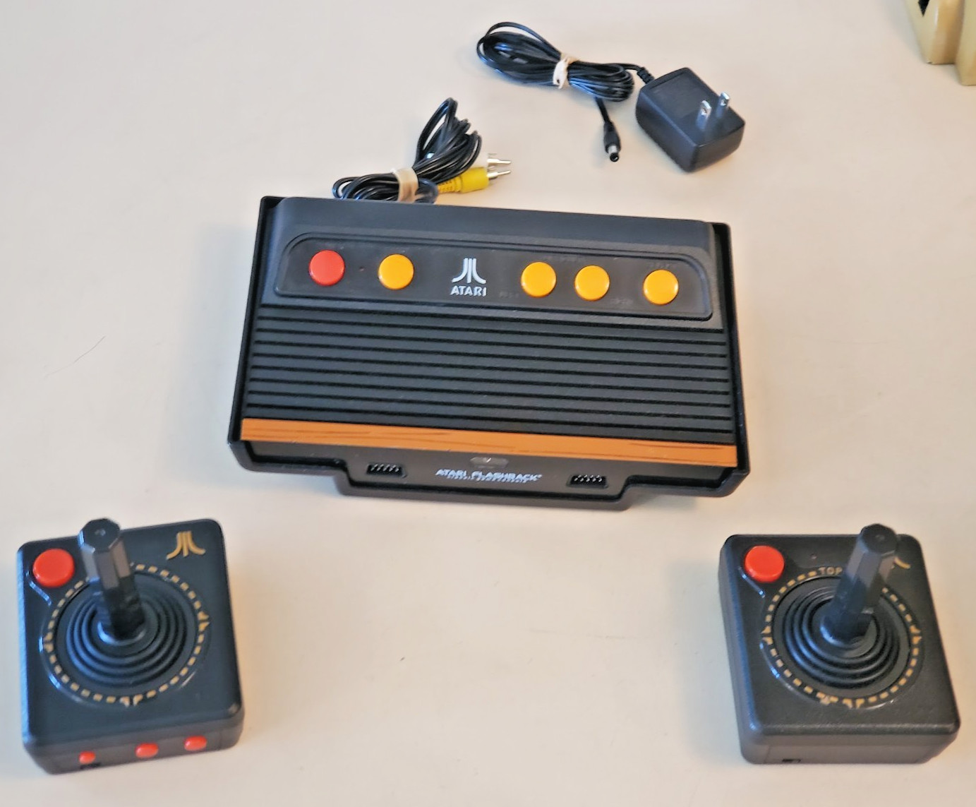 ATARI Flashback Video Game System with built-in games. Tested works. Used, excel