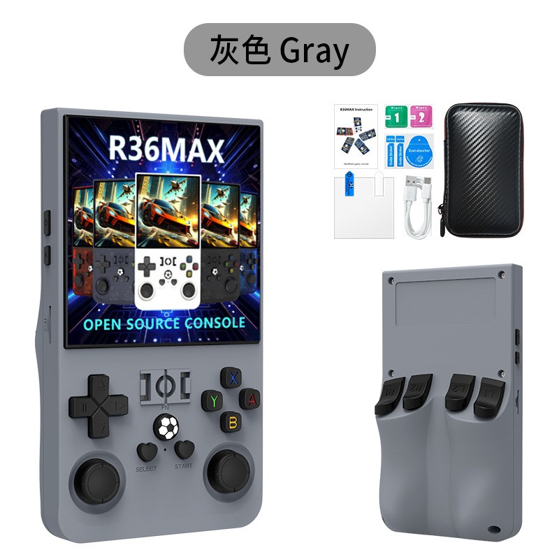 R36max 4 Inch Super Screen Open Source Handheld Game Console Linu 15000+Games