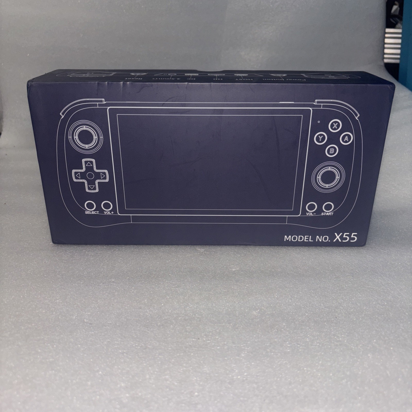 powkiddy x55 handheld retro gaming console 64gb sd Card Included