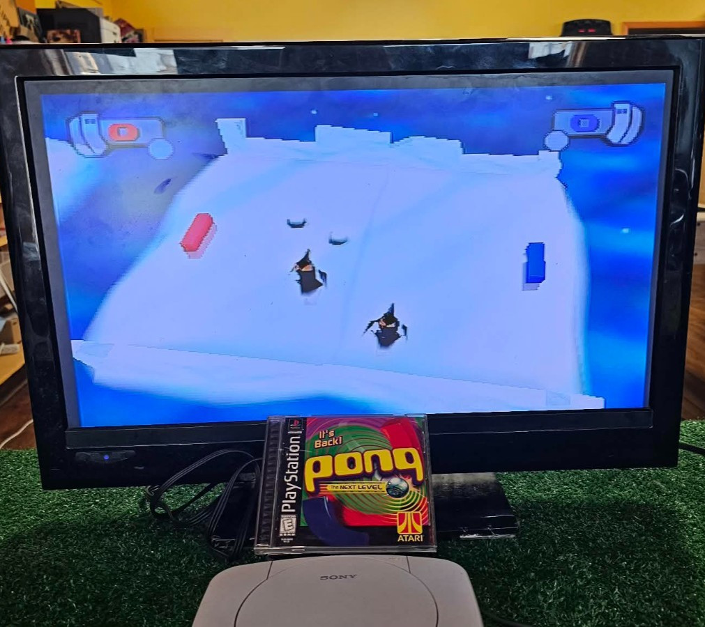 Sony PS One SCPH-101 Console Bundle (5 Games, 1 Controller) TESTED READ DESC.