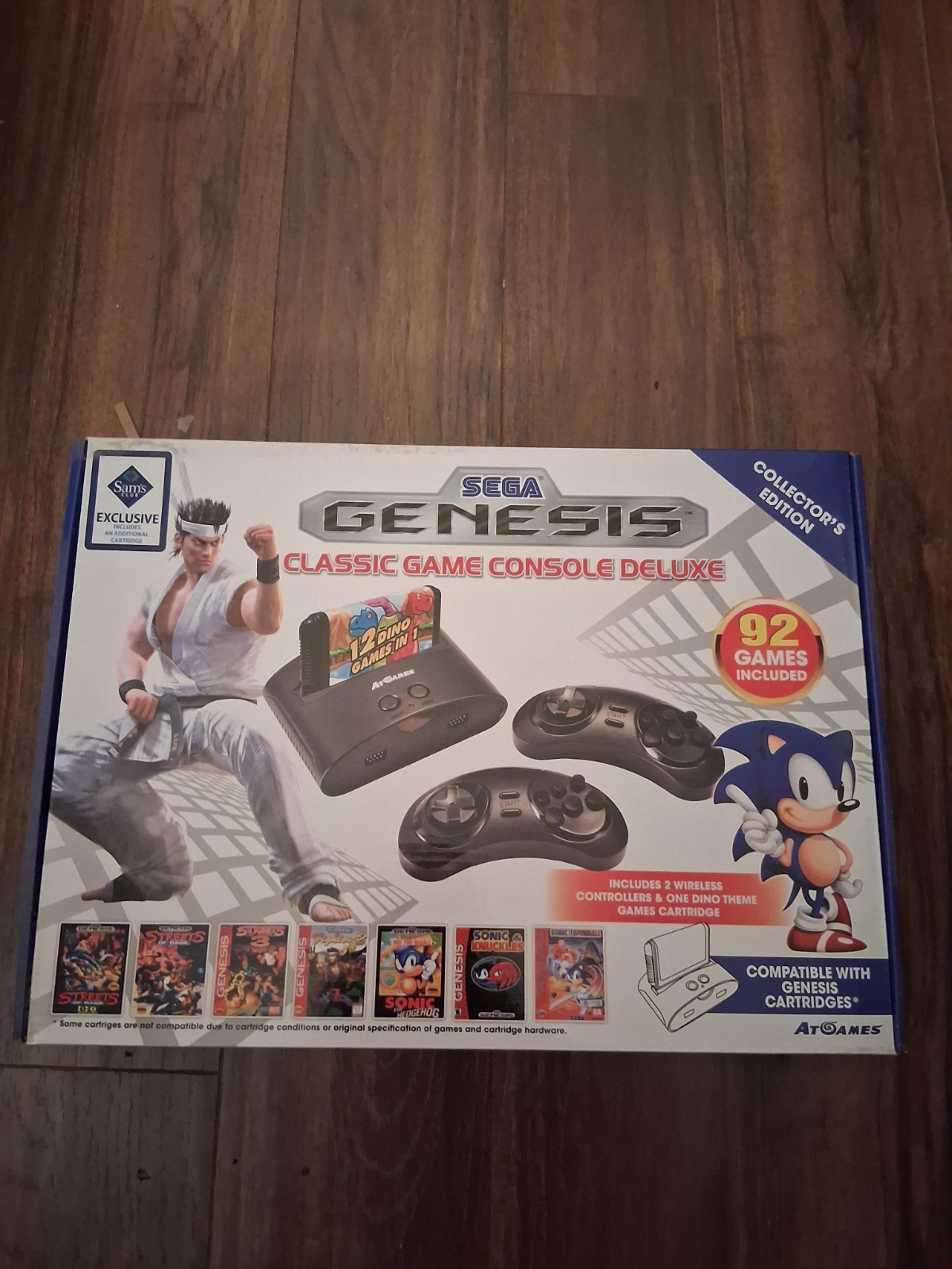 Sega Genesis Classic Game Console 90 Games BRAND NEW SEALED Sonic Flashback Retr