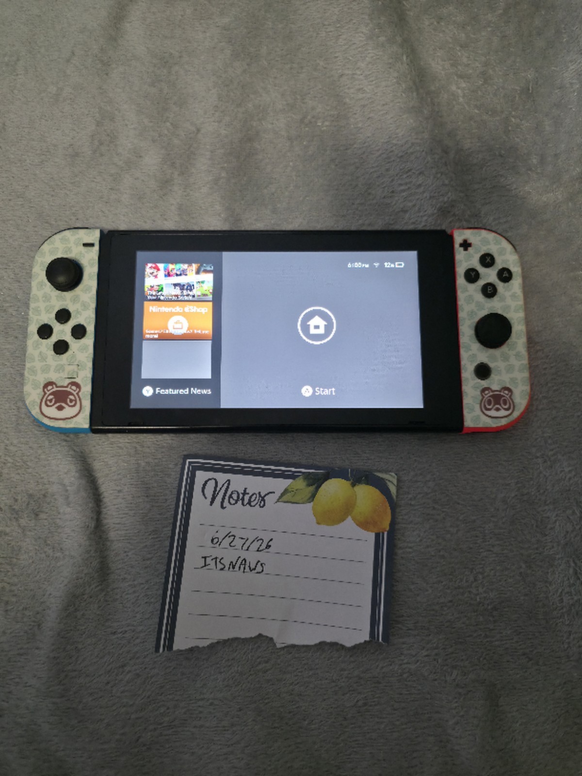 Nintendo Switch V2 32GB Handheld System – Gray