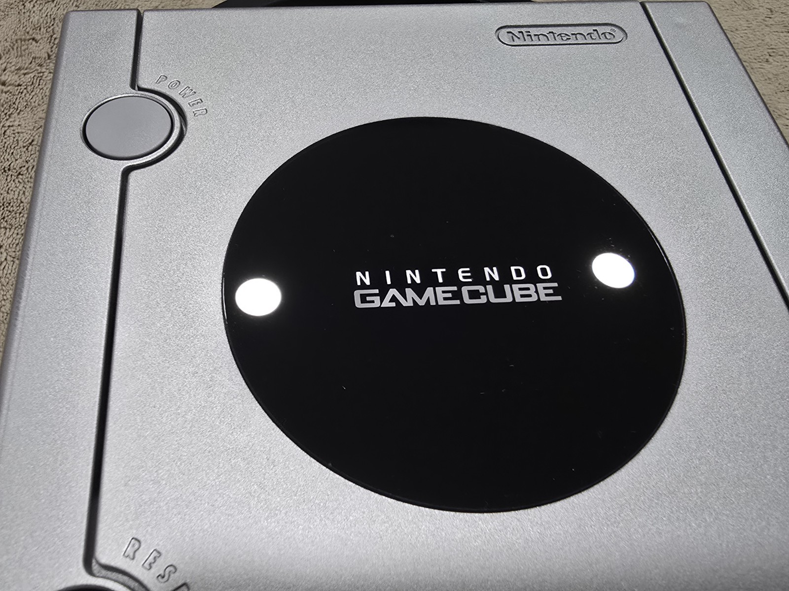 Nintendo Gamecube Limited Edition Platinum Complete in Box, MINTY, COLLECTIBLE