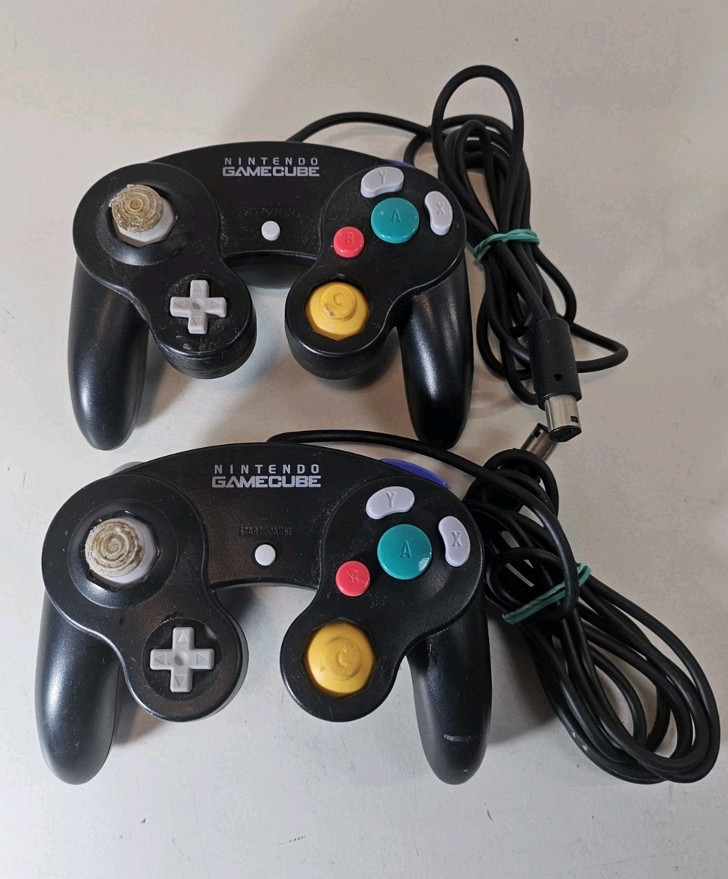 Nintendo Blk GameCube Video Game System DOL-001 w/ Orig Accessories 2 Controler