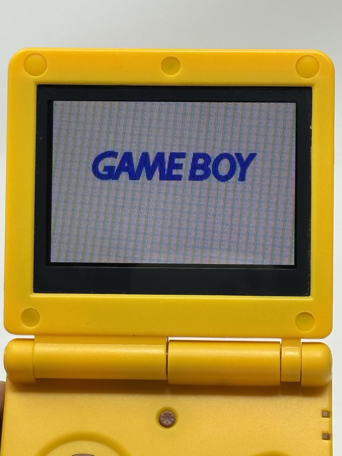 Gameboy Advance GBA SP Pokemon Pikachu Nintendo System AGS-101 Double Brightness