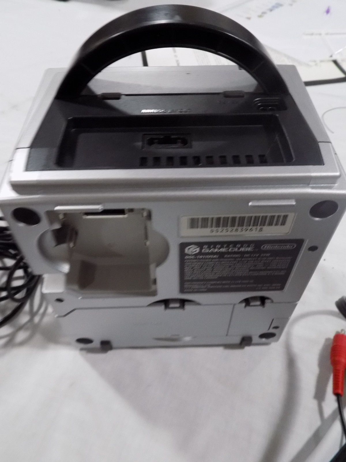 Nintendo GameCube Platinum Console – Aftermarket Controller-Cords Included-Play