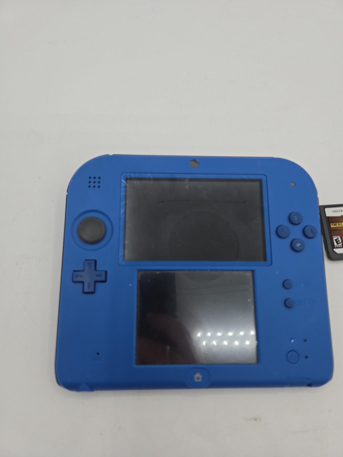 Nintendo Nintendo 2DS Handheld System Blue Console Charger Game Sd Excellent